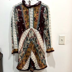 NWT Free People boho Romper